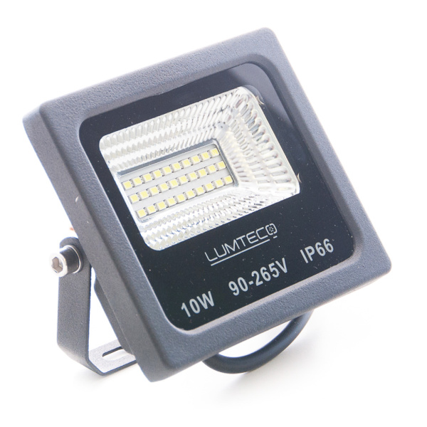 Світлодіодний прожектор LUMTECO YX-06 10w 6500К IP65 90-265V чорний